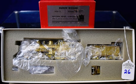 Westside Model Company - D&RGW Mikado - Brass