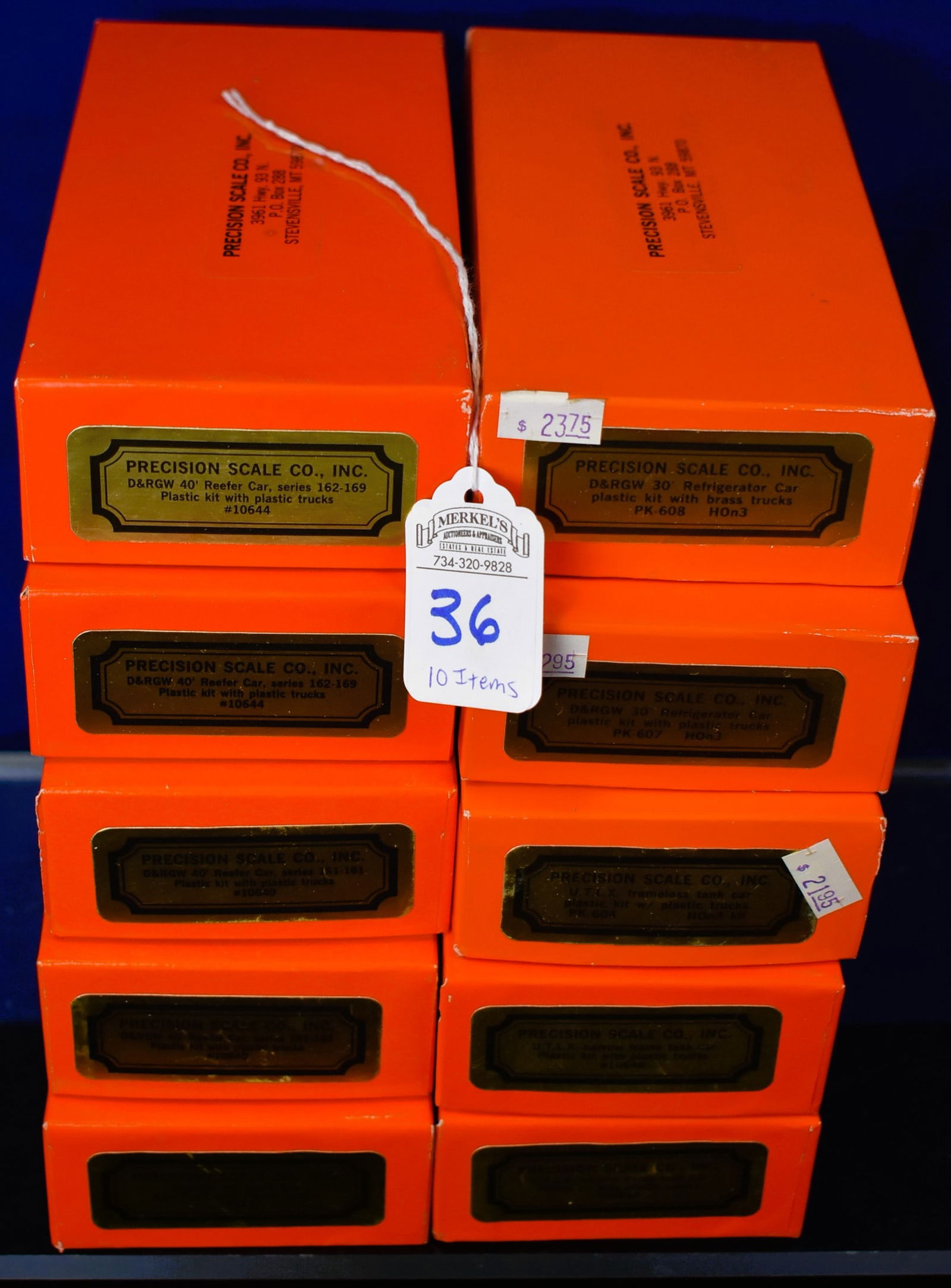 Precision Scale Co. -  10 Pieces - Various Models (1 of 2)