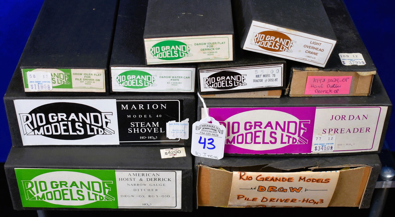 Rio Grande Models - 10 Pieces - Various models (1 of 2)