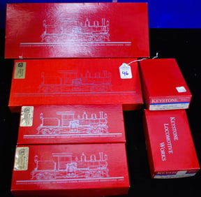 Keystone Locomotive Works - 6 Pieces - Various models