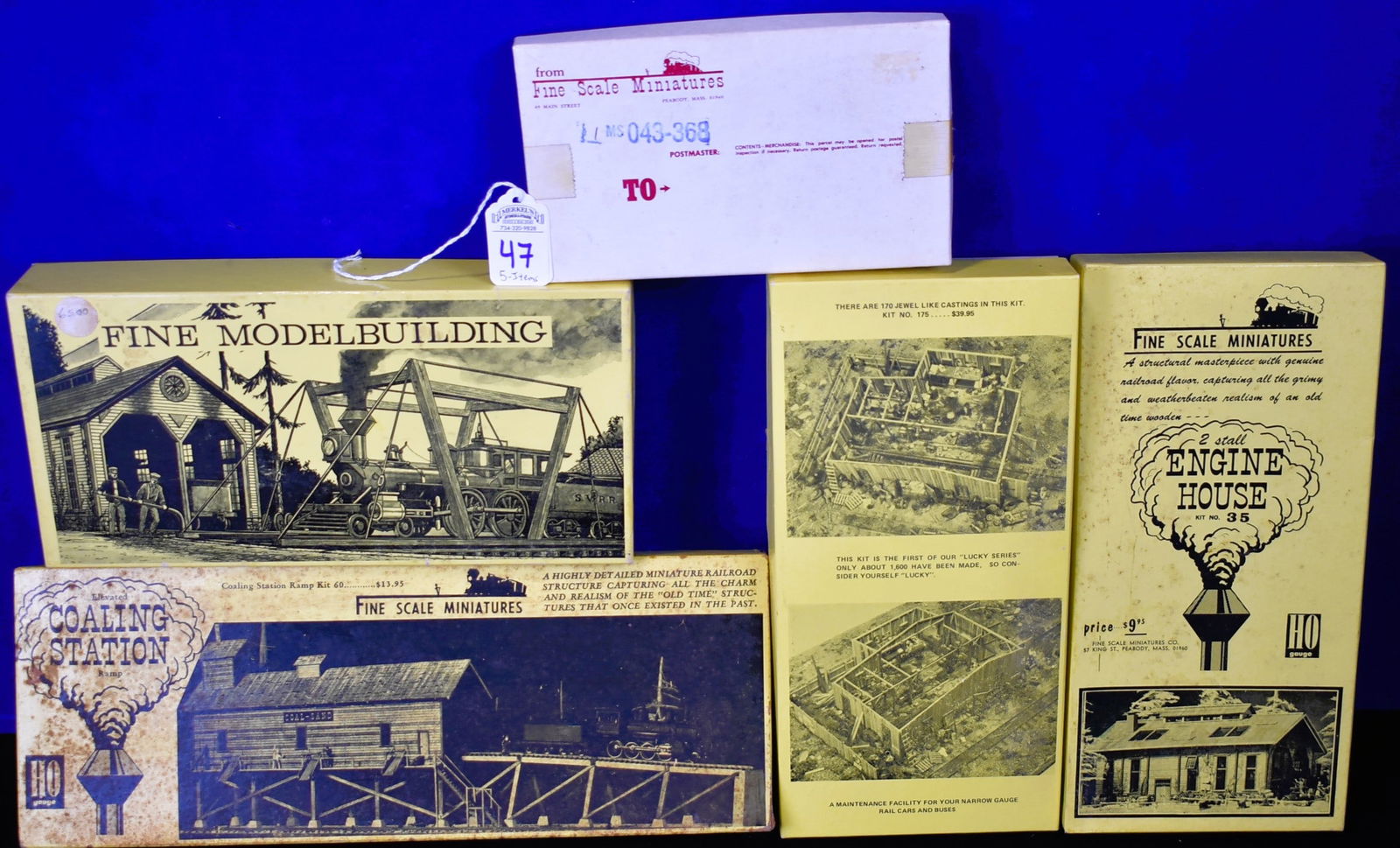 Fine Scale Miniatures - 5 Pieces - Various models (1 of 3)