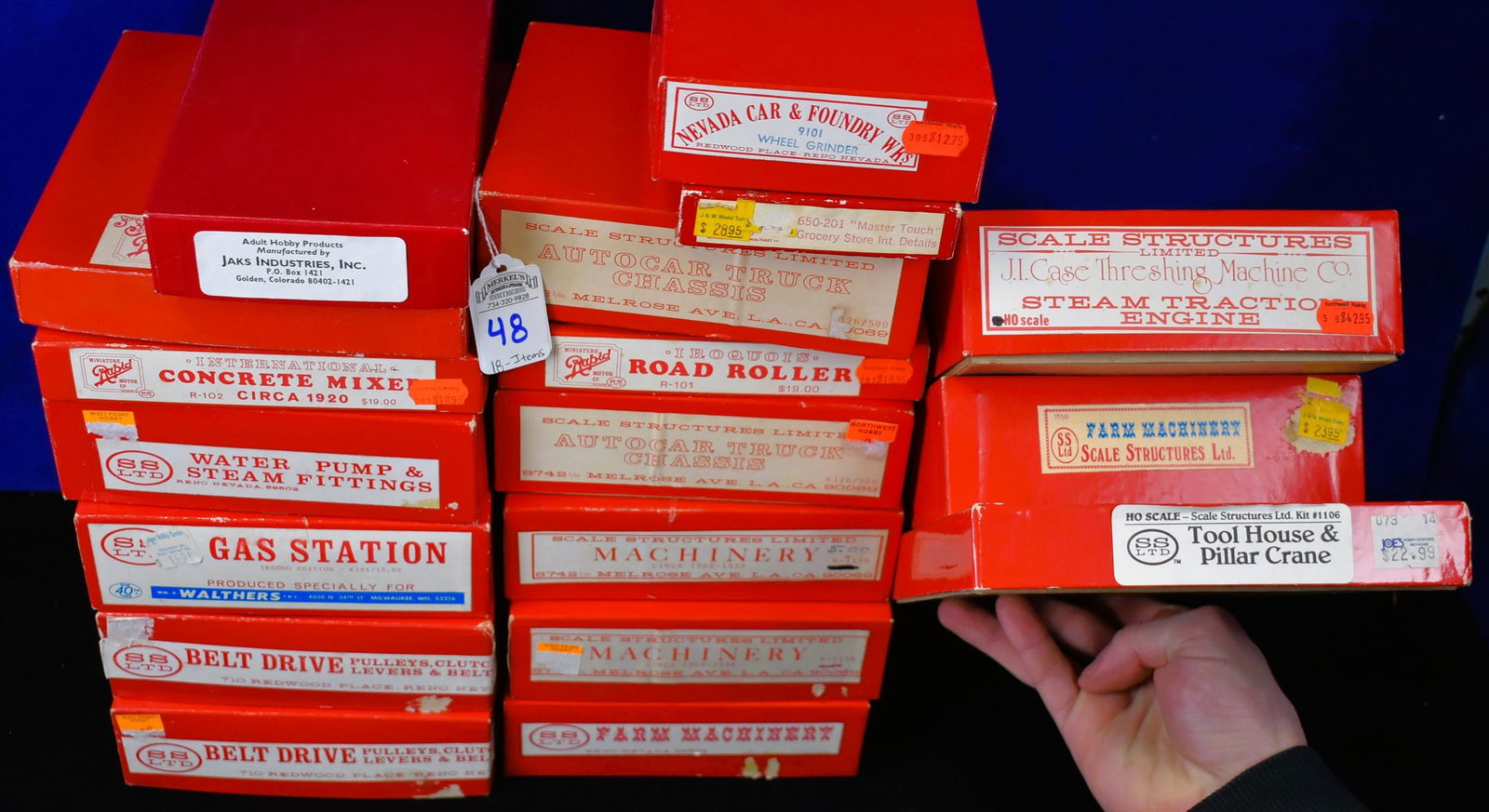 Scale Structures Limited - 18 Pieces - Various models (1 of 2)