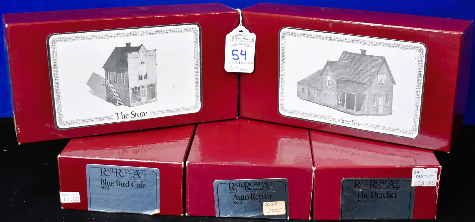 Railroad Ave. Model Works - 5 Pieces (1 of 2)