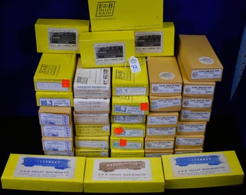 E & B Valley Railroad Co., East Broad Top and Robb LTD; Train Related - 38 Pieces