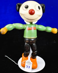 Large Cameo Character Wooden Doll - 1926-1927 - "PETE"