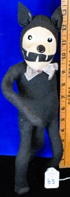 Early Large "Felix the Cat" Felt Plush Doll - Excellent!!!