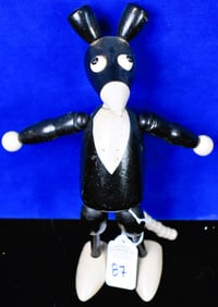 Lot of 5 Jaymar, Ignatz - Early Krazy Kat - Wooden Jointed Dolls