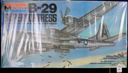 Monogram 1/48" Scale B-29 Superfortress Model