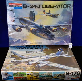 Lot of 2 - Monogram 1/48" Scale Model Kits