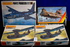 Lot of 4 Matchbox 1/72 Scale Model Airplanes