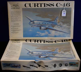 Lot of 2 Williams Bros. Model Airplane Kits