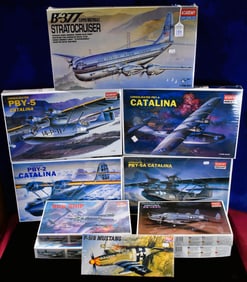 Lot of 10 - Academy Minicraft Model Airplanes - 1/72 Scale