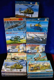 Lot of 13 - Italeri Model Airplanes - 1/72 Scale