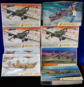 Lot of 8 Airfix by Craft Master Model Airplanes  - 1/72 Scale