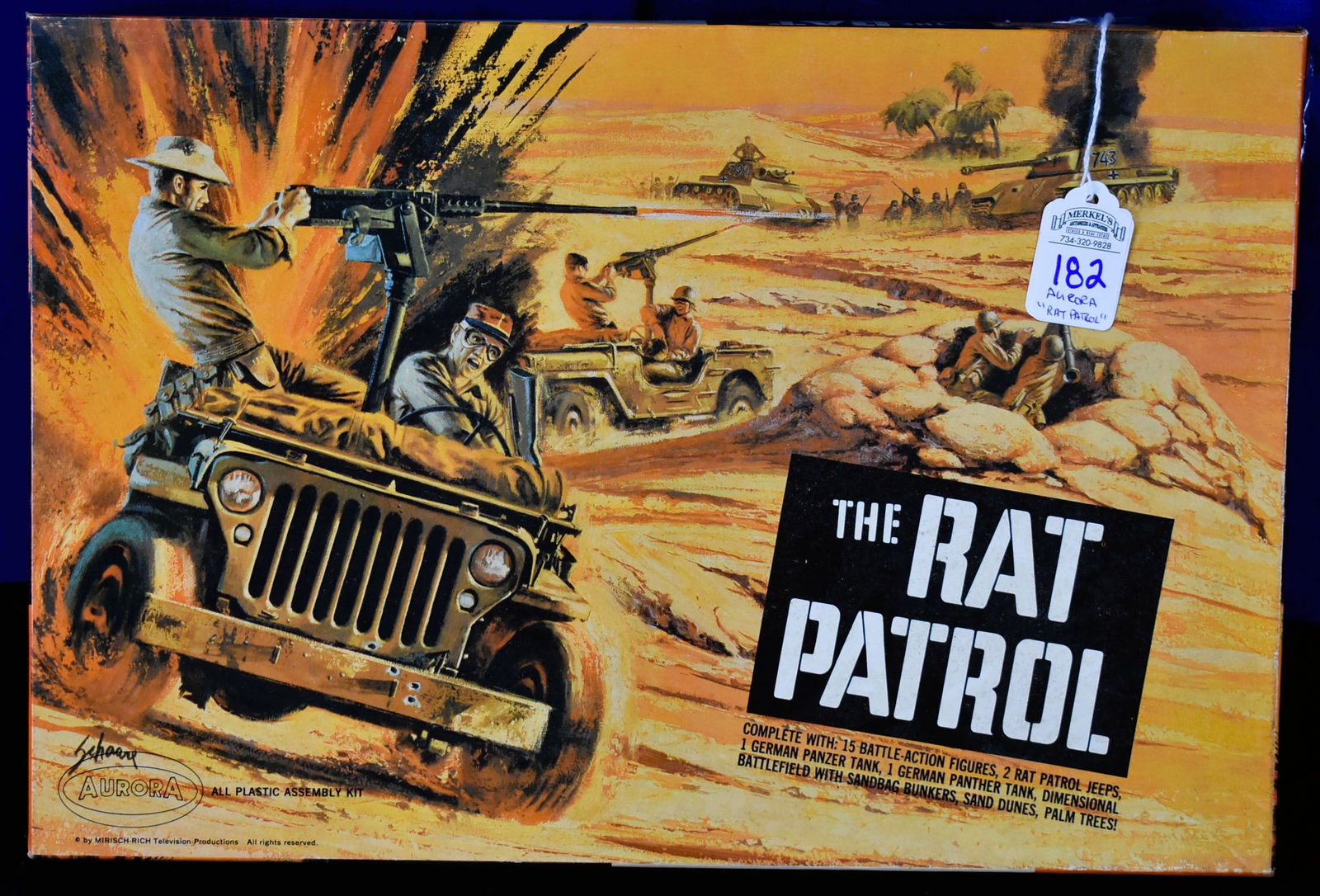 Excellent Vintage - Aurora Model - The Rat Patrol (1 of 5)