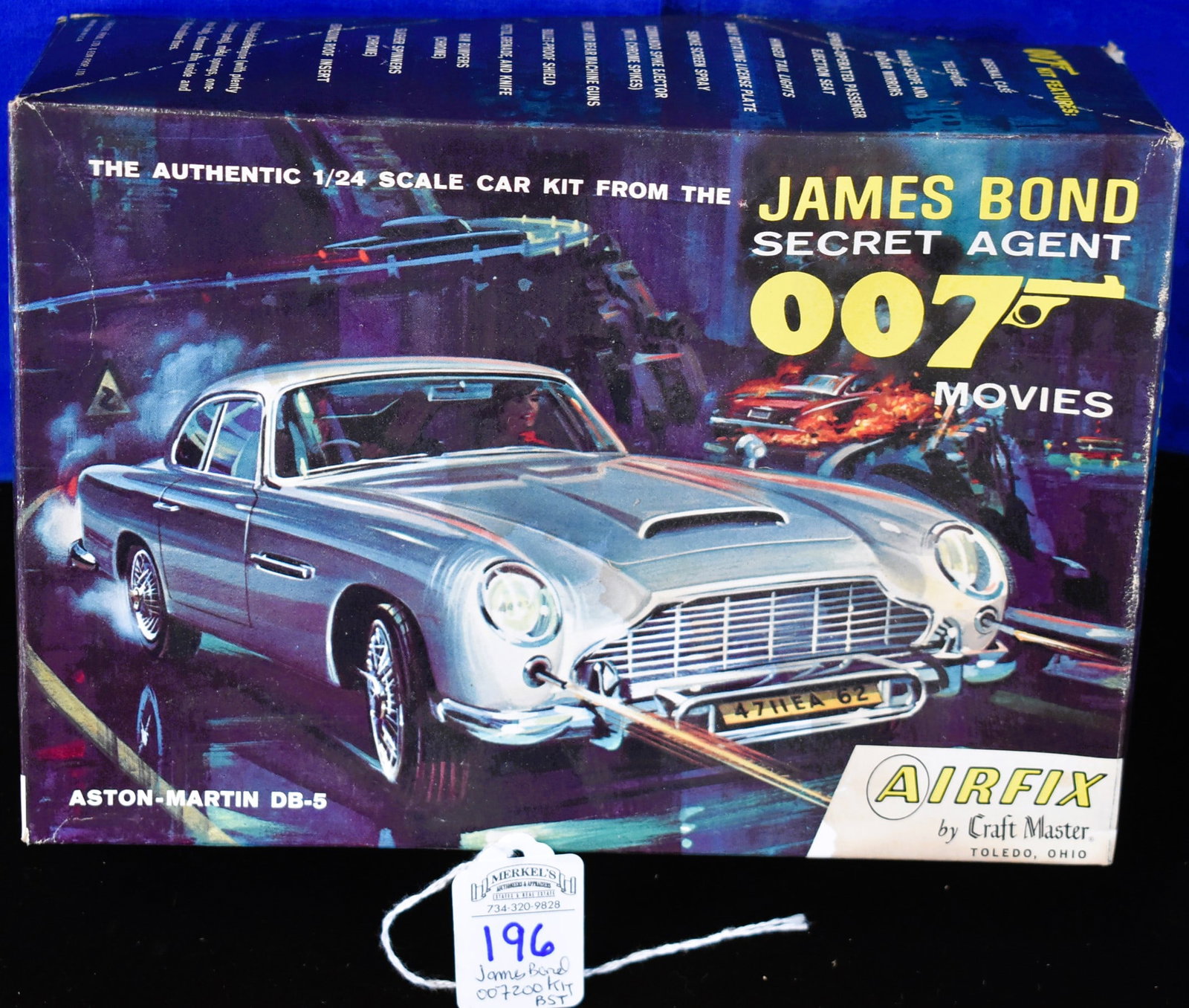 Airfix by Craft Master - James Bond Secret Agent 007 - Model Car (1 of 4)