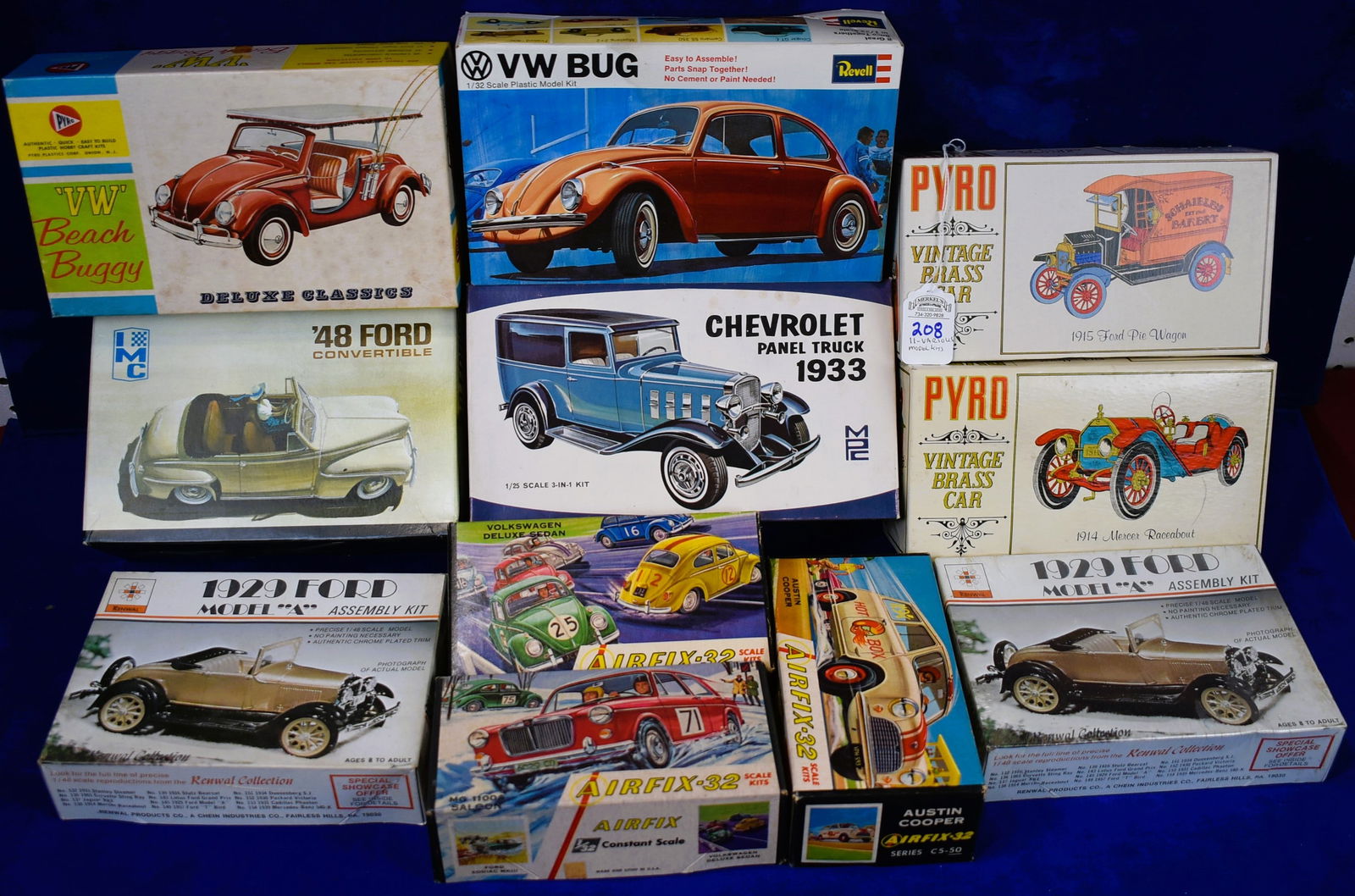 Lot of 11 Various Model Manufacturers - Various Scales (1 of 4)