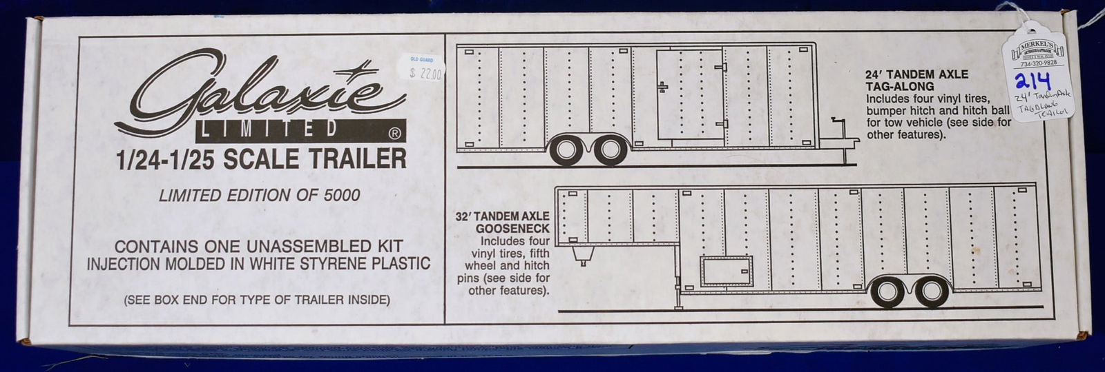 Galaxie Limited Models - 1/24 - 1/25 Scale Trailer Model (1 of 3)