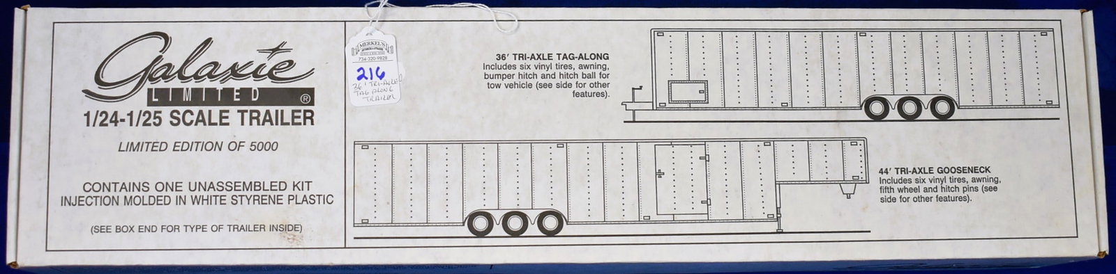 Galaxie Limited Models - 1/24 - 1/25 Scale Trailer Model (1 of 3)