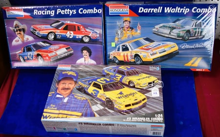Lot of 3 Monogram Model Cars - 1/24