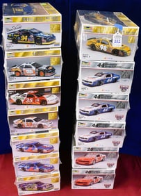 Lot of 13 Revell Monogram - 8 Limited Edition and 5 Legend Series Nascar Model Kits.