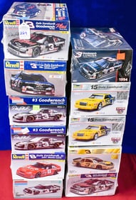 Lot of 11 Revell Monogram - Dale Earnhardt Nascar Model Kits.