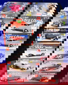 Lot of 10 AMT Model Car Kits.