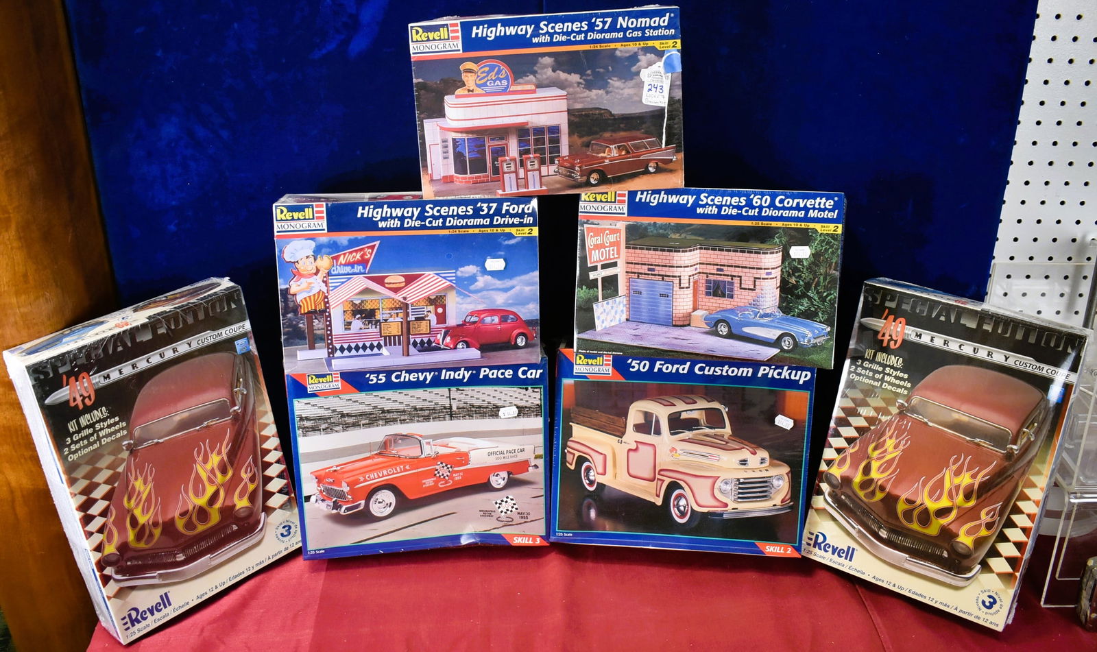 Lot of 7 Revell and Revell Monogram Premium Model Kits (1 of 4)