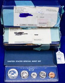 10 1966 Silver Special Mint Sets (5 Factory Sealed)