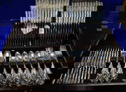 Wallace Grande Baroque Sterling Silver Set (77 Spoons, 48 Forks, 46 Knifes) 6,130 GRAMS 190+ TROY