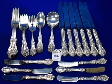 Reed & Barton Francis I Sterling Silver Service for Six (38 Pieces) - 1,132.95 GRAMS STERLING SILVER