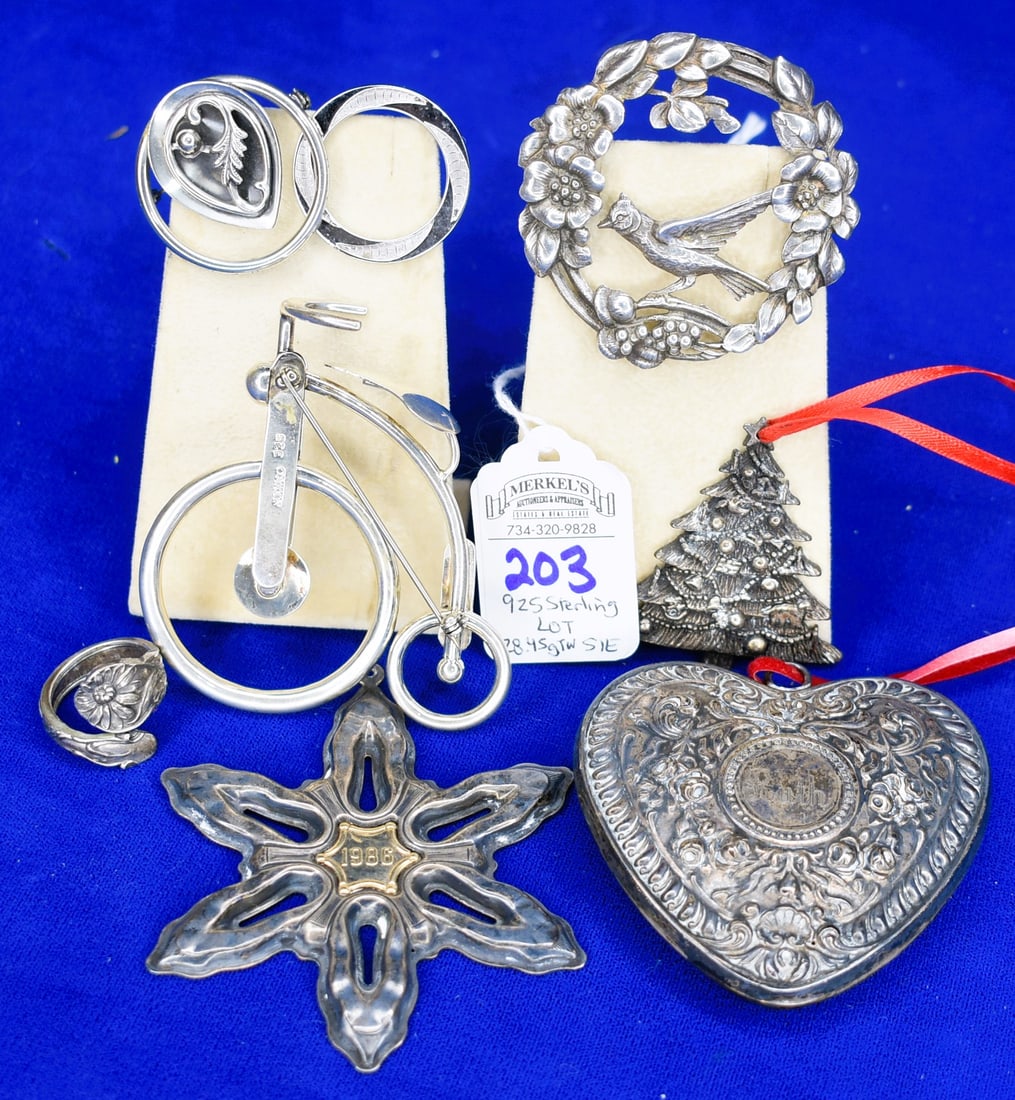 Lot of 925 Sterling Silver (1 of 3)