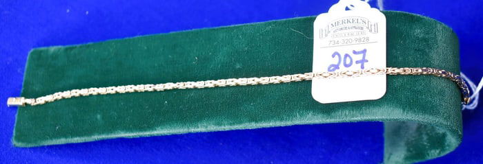 14K Yellow Gold Bracelet