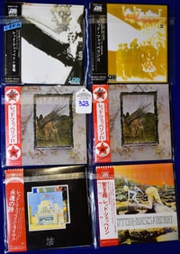 Lot of 6 Zed Zeplen Japanese Release CDs