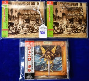 Lot of 3 Jethro Tull Japanese Release CDs