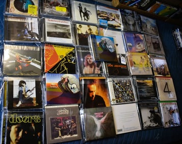 Lot of 31 CDs (Santana, Elton John, Billy Joel, Kansas, Fleetwood Mac & More)