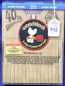 Woodstock 3 Days of Peace and Music 40th Anniversary Blue-ray Box Set