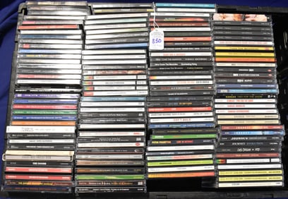 Lot of ~136 Various CDs (Creed, Emerson Lake & Palmer, Eagles, The Doors, Fog Hat, Fleetwood Mac,
