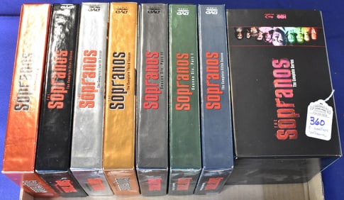 The Sopranos All Seasons CD Box Sets & Blu-ray Complete Collection