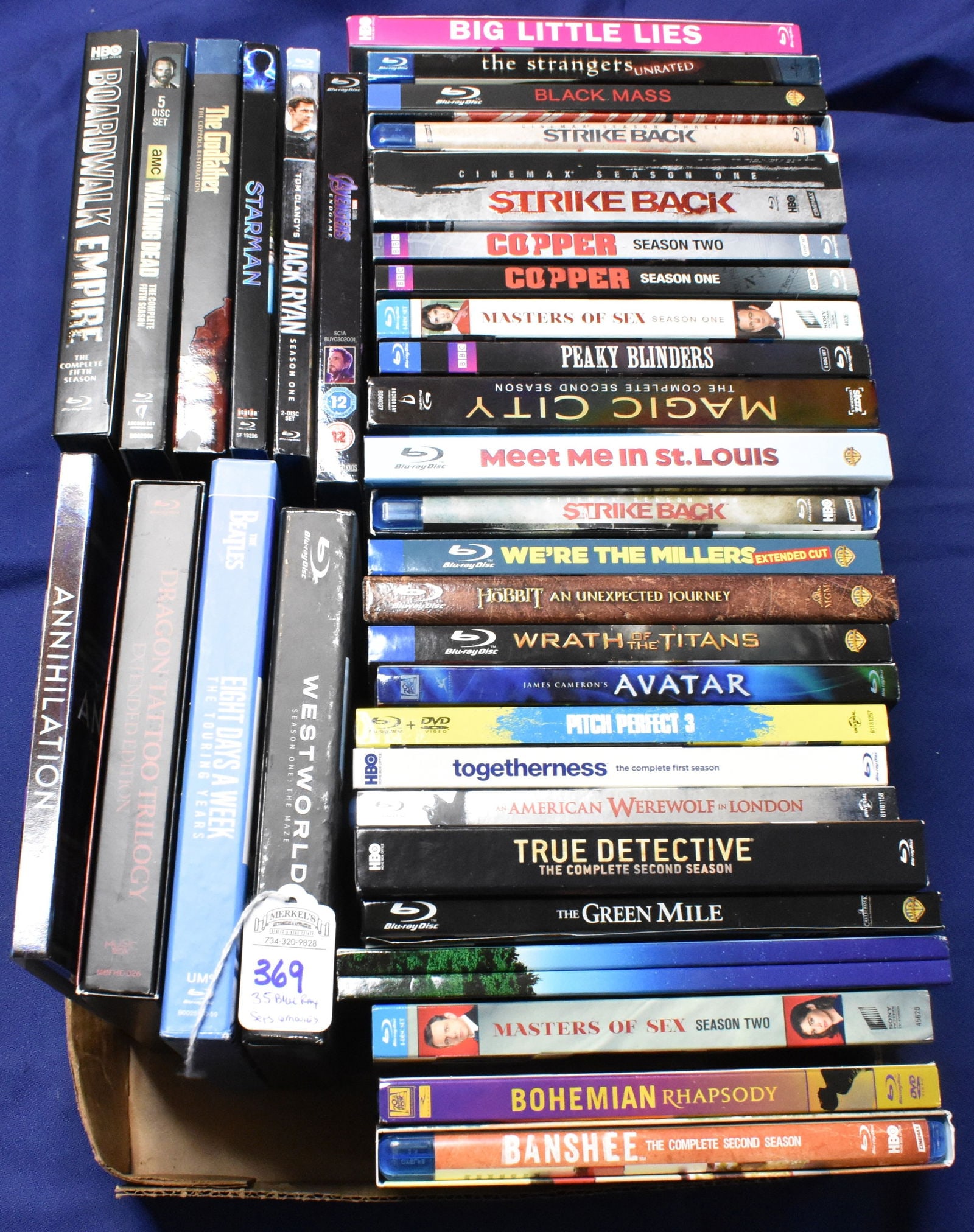Lot of 35 Blu-ray Movies: Lot of 35 Blu-ray Movies - SEE PHOTOS!