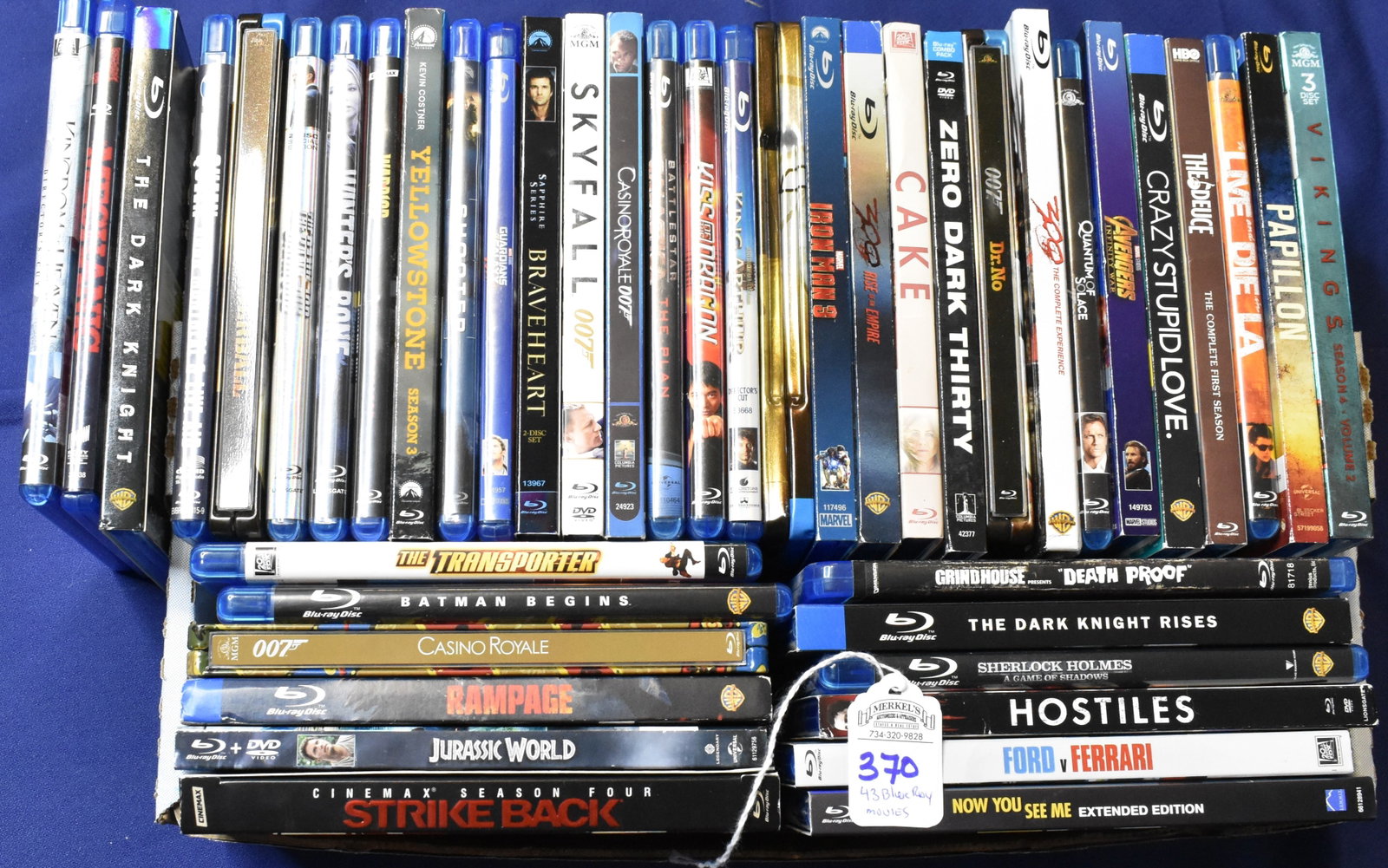 Lot of 43 Blu-ray Movies: Lot of 43 Blu-ray Movies - SEE PHOTOS!