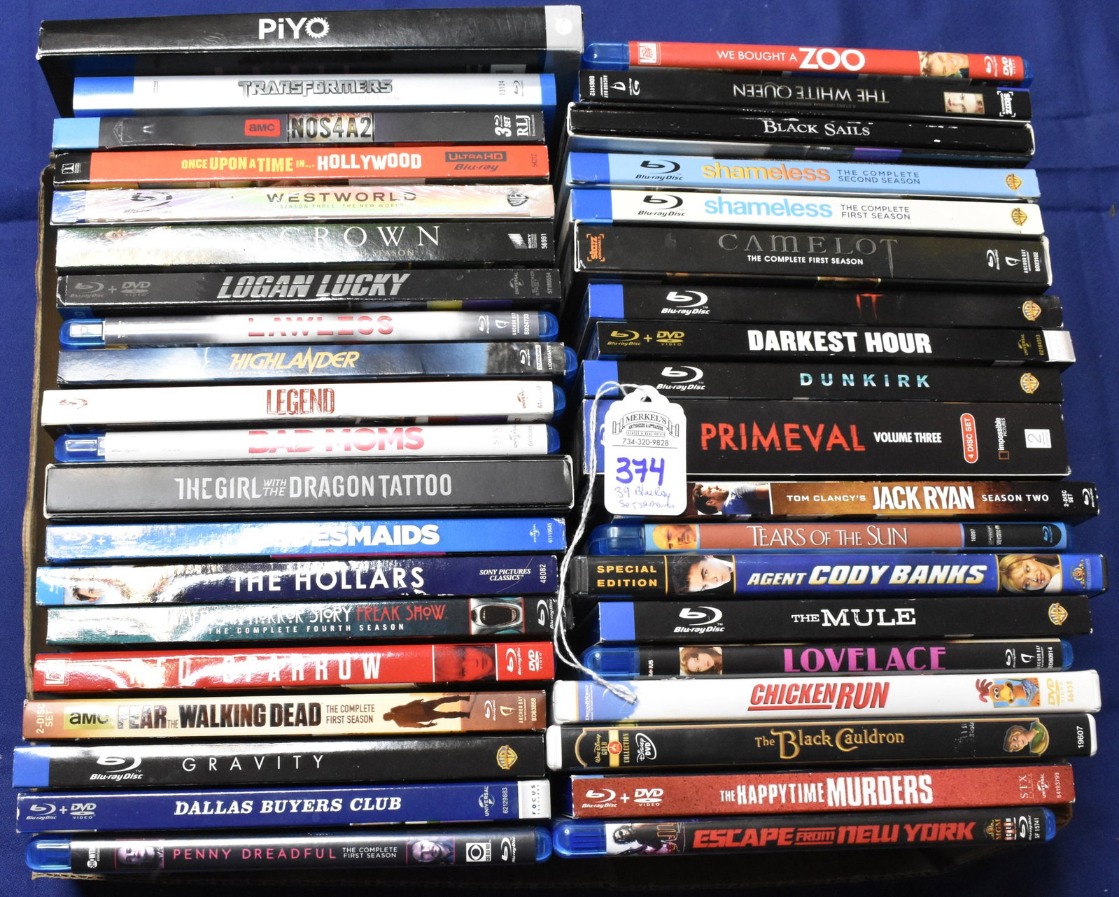 Lot of 39 Blu-ray Sets & Movies: Lot of 39 Blu-ray Sets & Movies - SEE PHOTOS!