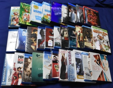 Lot of 26 Blu-ray Movies & 5 Box DVD Sets