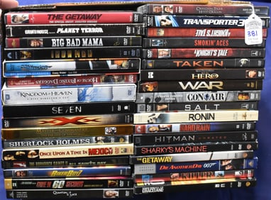Lot of 34 DVD Movies