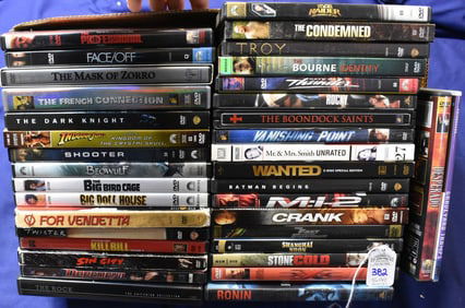 Lot of 36 DVD Movies