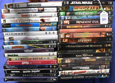 Lot of 35 DVD Movies