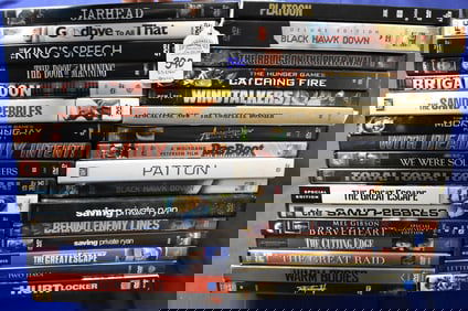 Lot of 33 DVD Movies
