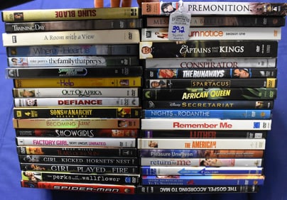 Lot of 36 DVD Movies
