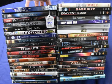 Lot of 36 DVD Movies