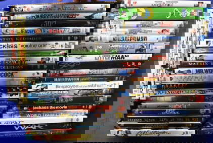 Lot of 38 DVD Movies